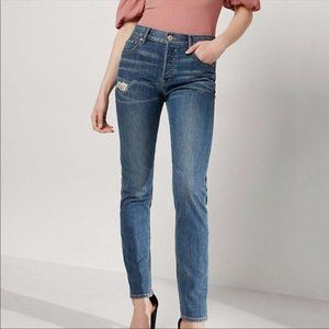Express High Waisted Vintage Skinny Ankle Jeans 2